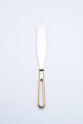 (Mirror Gold) Titanium Straight Spatula